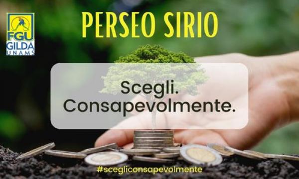 Perseo Sirio. Come avevamo previsto...